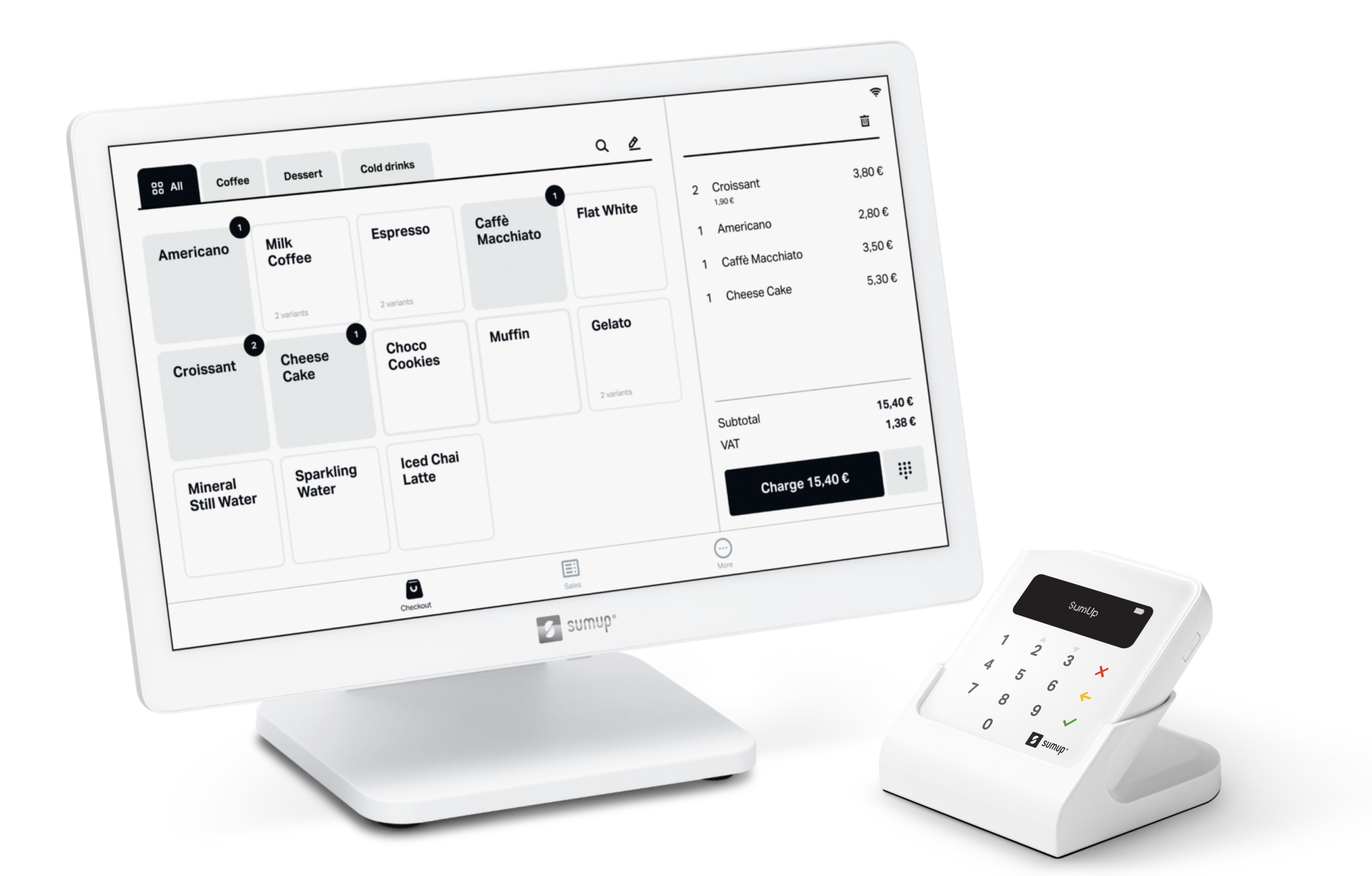 A compact and affordable POS system that allows businesses to accept payments, manage sales, and track inventory with ease.