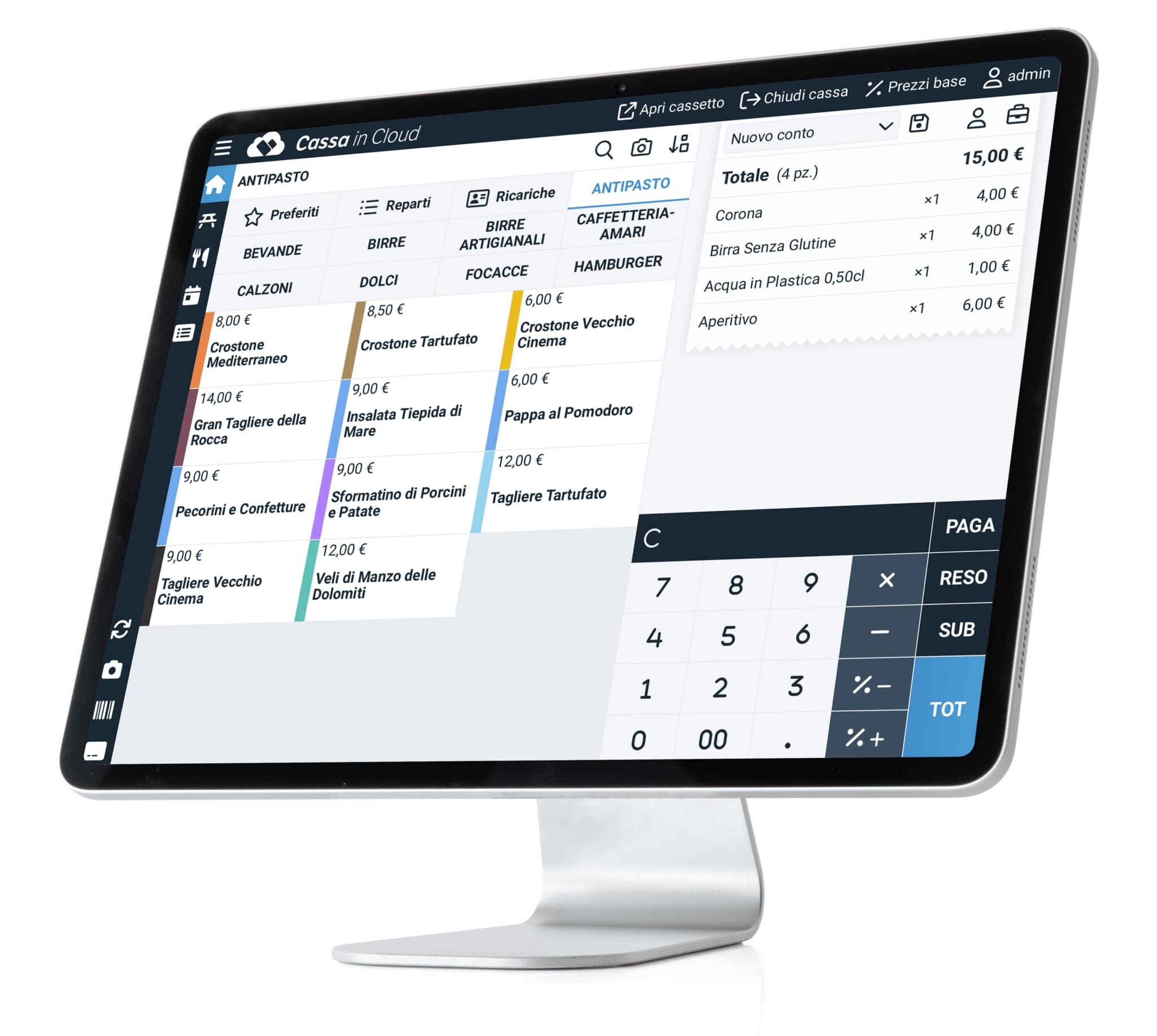 Punto Cassa pos system