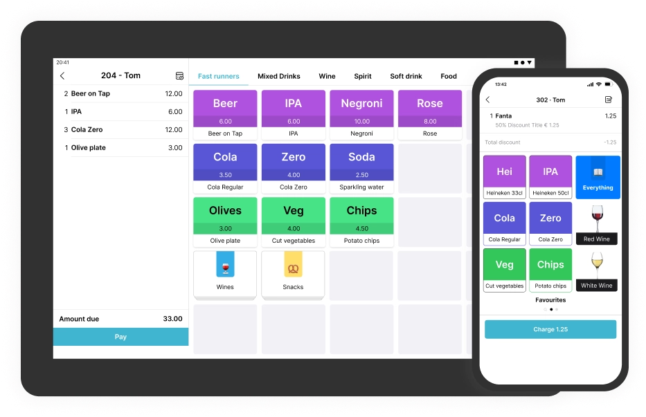 Tebi pos system